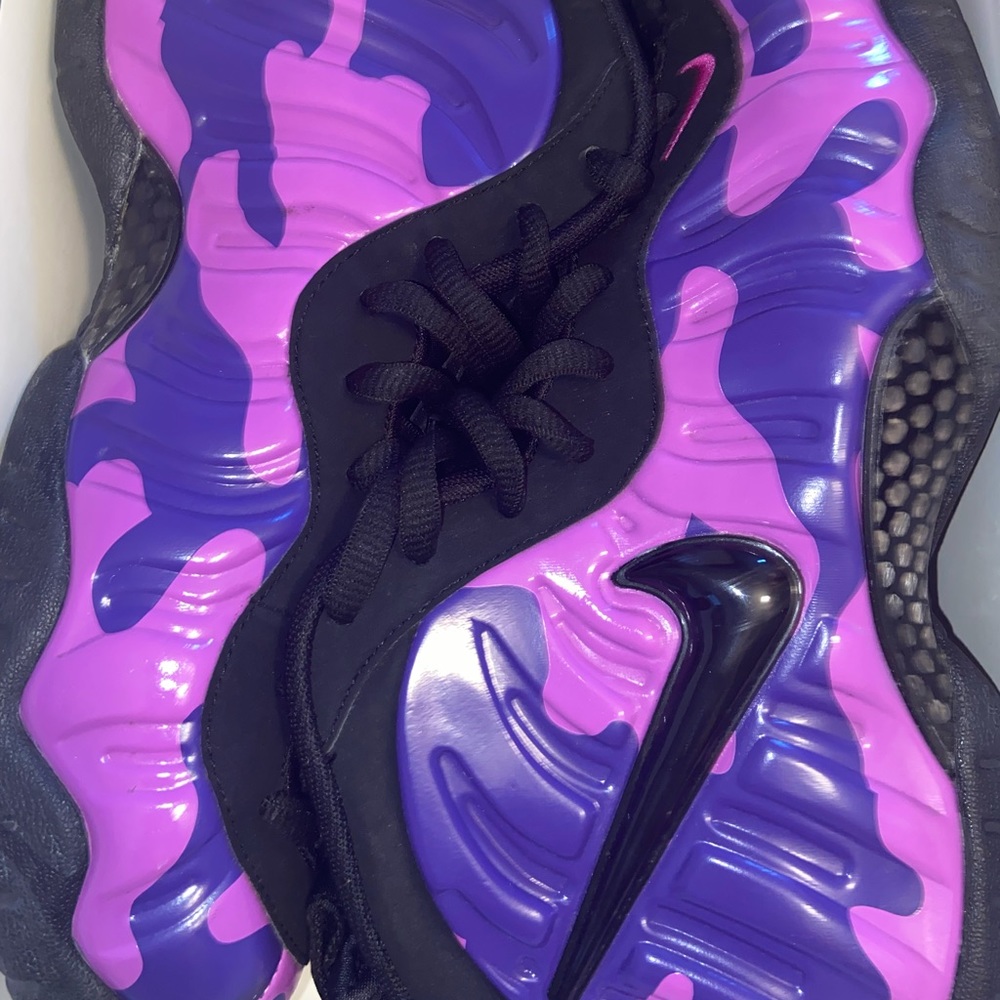 Purple Camo Air Foamposites Pro